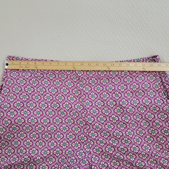 NEW Old Navy Playa Shorts Size 2X High Waist Pink Geometric Print With Pockets - Picture 6 of 15